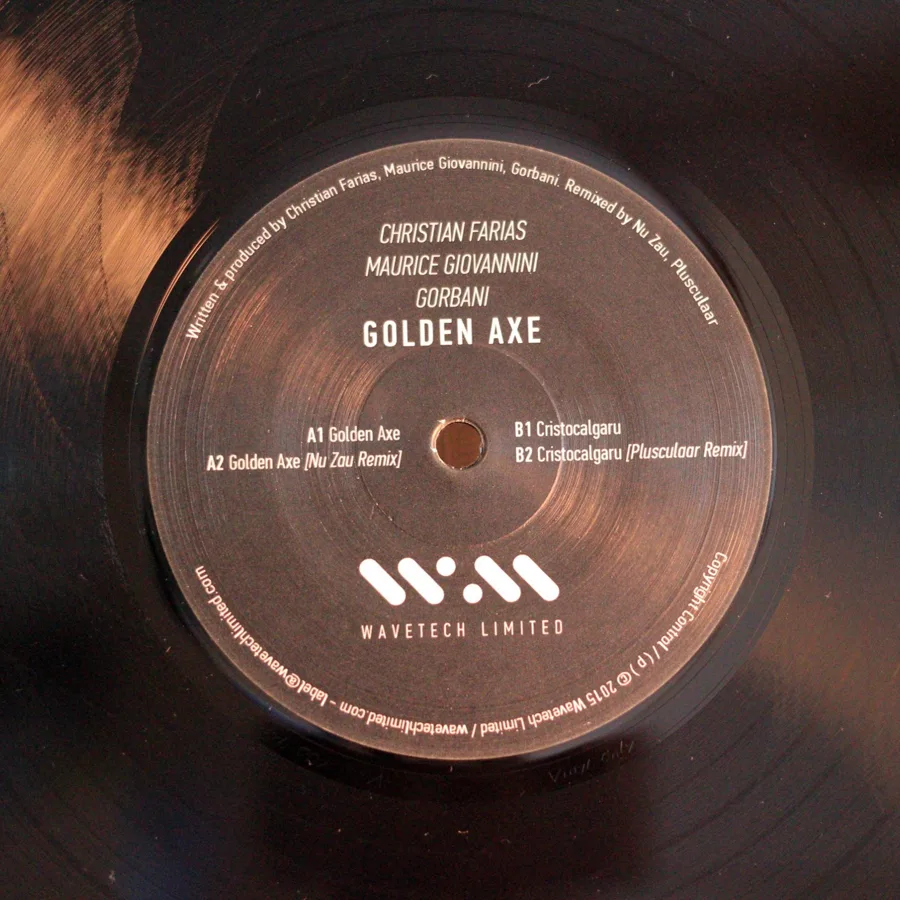 Gorbani, Christian Farias & Maurice Giovannini - Golden Axe / Cristocalgaru (Wavetech Limited, WAVETECH002)