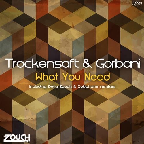 TrockenSaft & Gorbani - What You Need (Zouch Records, ZR009)