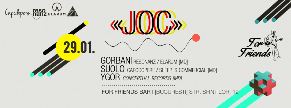 Flyer: J.O.C: Journey Of Consciousness ep. 1