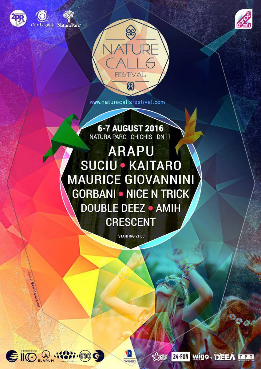 Flyer: Nature Calls Festival 2016
