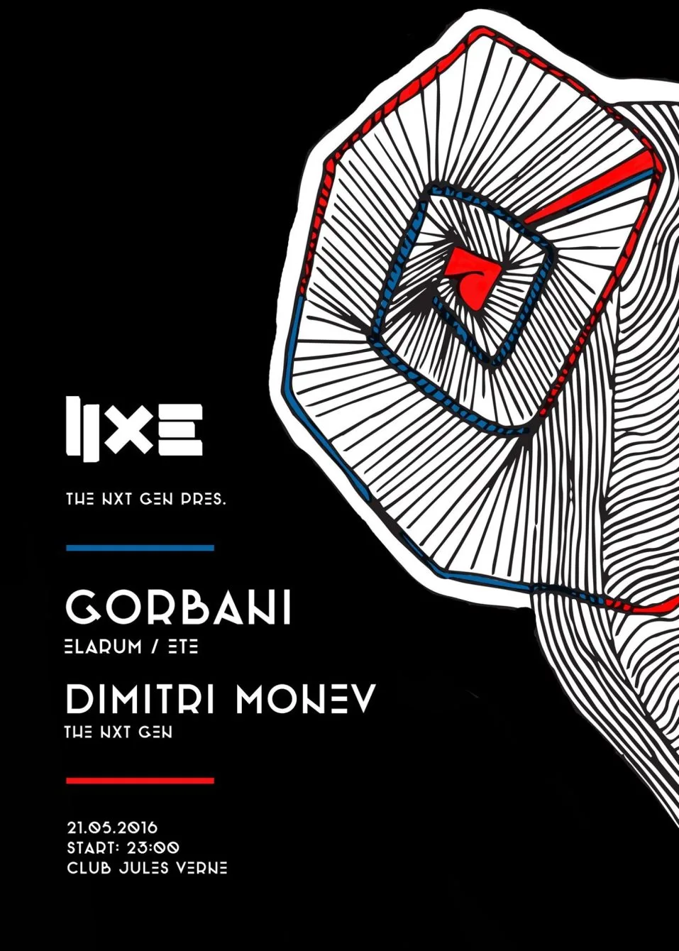 Flyer: The NXT GEN: Gorbani & Dimitri Monev