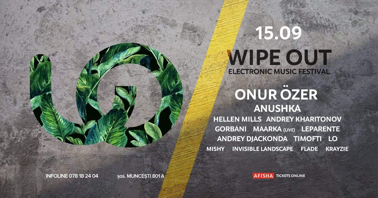 Flyer: Wipe Out pres. Onur Özer